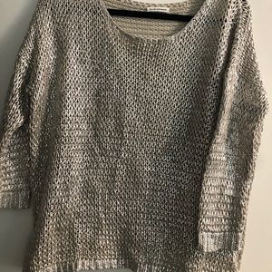 Silver gray sweater